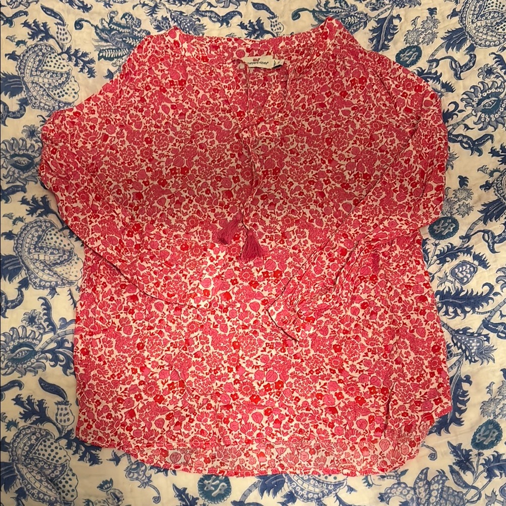Floral Pink Women's Top